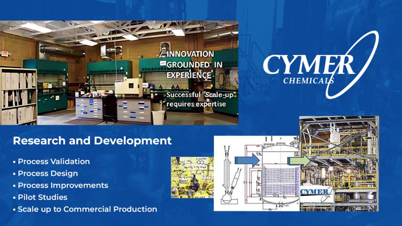 Custom Chemical Manufacturing Services Cymer Quality Chemicals